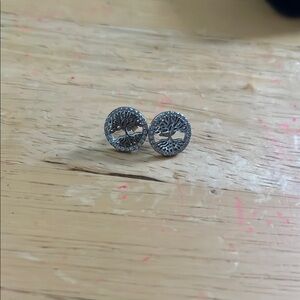 Silver Tree of Life Earrings